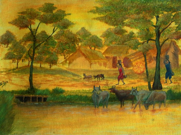 What's the secret to a healthy village life embracing the Earth?